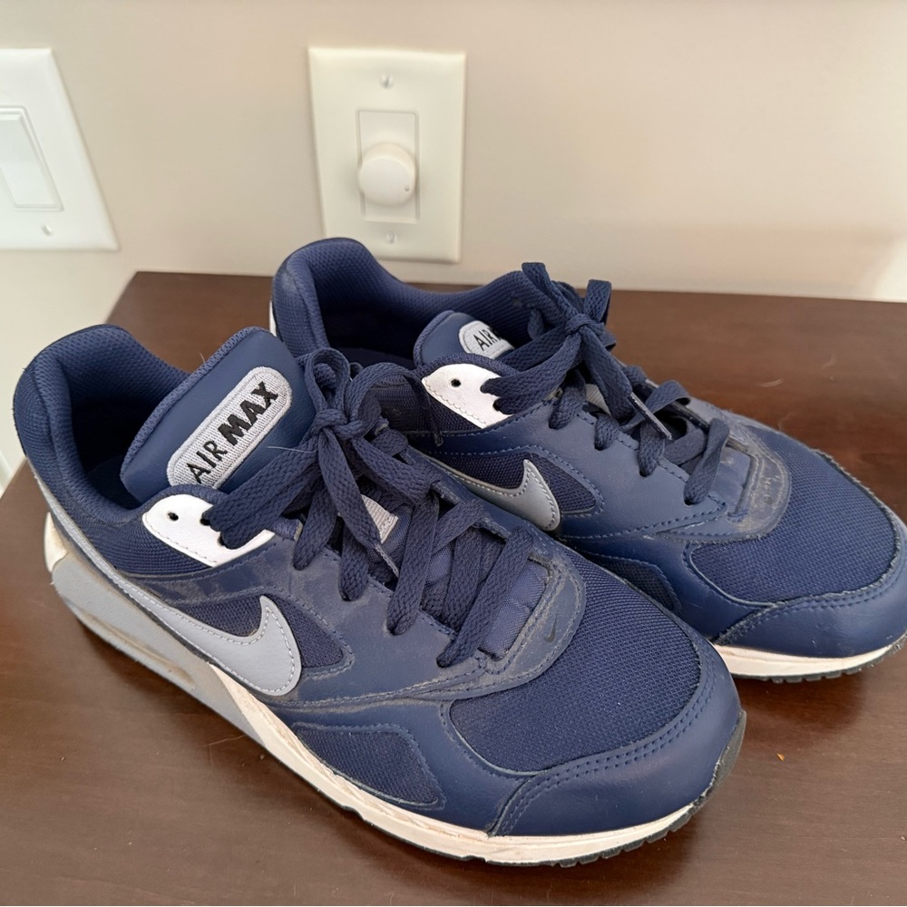 Nike Blue and White Sneakers